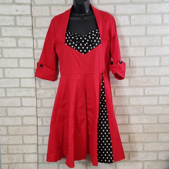 Plus 1950 NWT ❤Dress XXL - Picture 1 of 8